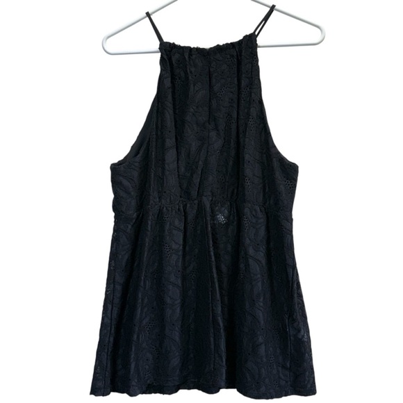 BCBG MaxazriaLace Halter Top. Size L - Picture 4 of 11